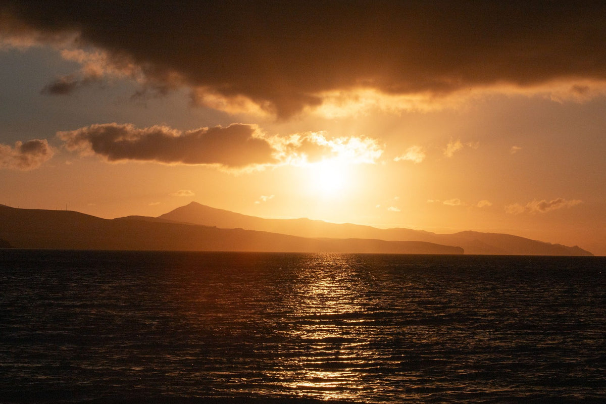 Fuerteventura Sunset Mural Wallpaper - pure wallpaper artwork