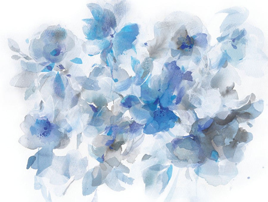 Floral Abstraction Mural Wallpaper