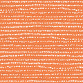 Follow the Dots Orange Mural Wallpaper - pure wallpaper artwork