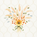 Harvest Wishes II Mural Wallpaper - pure wallpaper artwork