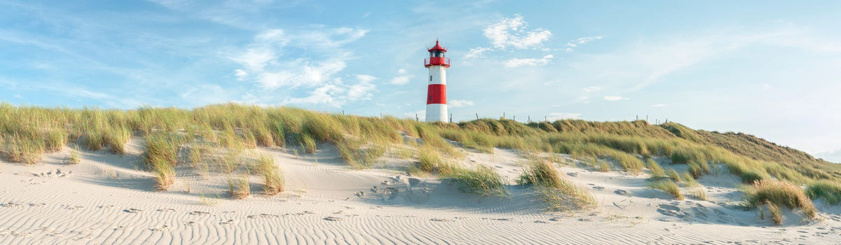 Lighthouse List-Ost on the Island of Sylt Mural Wallpaper - pure wallpaper artwork