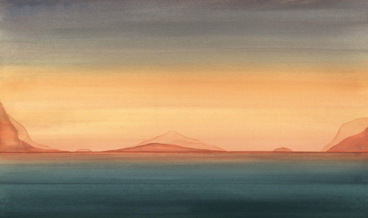 Gentle Horizon Mural Wallpaper - pure wallpaper artwork