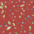 Time to Share Floral Red Mural Wallpaper - pure wallpaper artwork