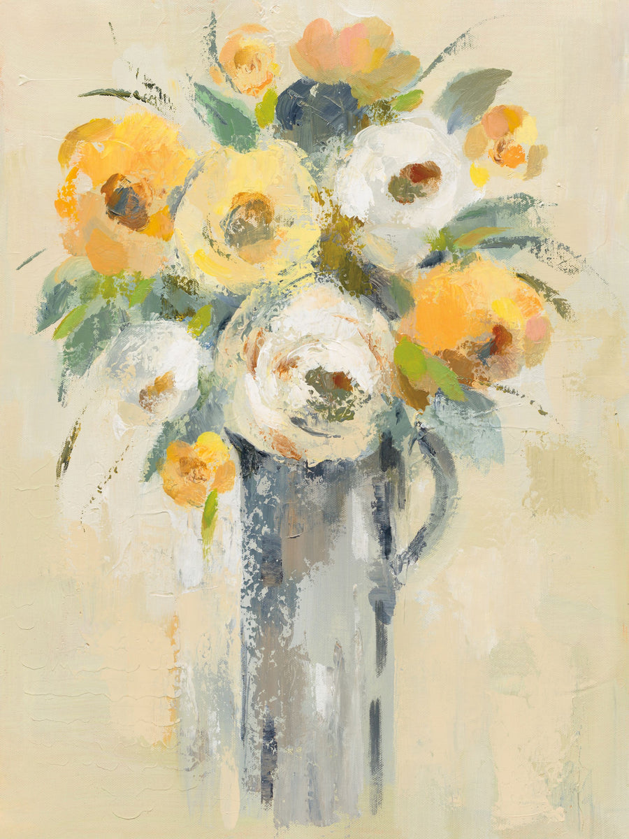 Flowers in a Jug Mural Wallpaper