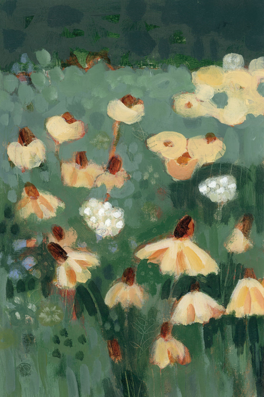 Wildflowers II Mural Wallpaper