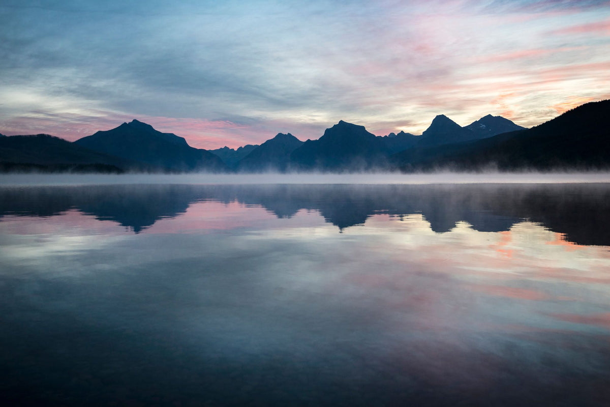 Lake Sunrise Mural Wallpaper - pure wallpaper artwork