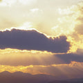 Golden Mountain Break Mural Wallpaper - pure wallpaper artwork