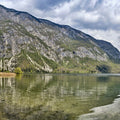 Azure Alpine Mirror Mural Wallpaper - pure wallpaper artwork