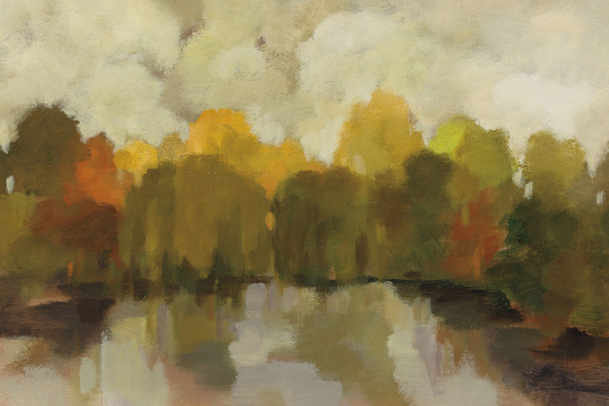 Fall Willows Mural Wallpaper - pure wallpaper artwork