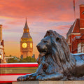 Trafalgar Square Lion Mural Wallpaper - pure wallpaper artwork