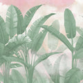 Banana Palms, Sunset Mural Wallpaper - pure wallpaper artwork