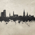 Groningen the Netherlands Skyline Mural Wallpaper - pure wallpaper artwork