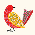 Blooming Bird I Mural Wallpaper - pure wallpaper artwork