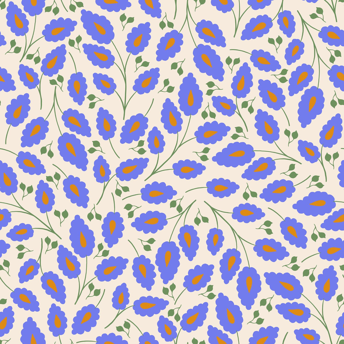 Henri's Foliage Mural Wallpaper - pure wallpaper artwork