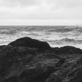 Black Rock Coast II Mural Wallpaper - pure wallpaper artwork