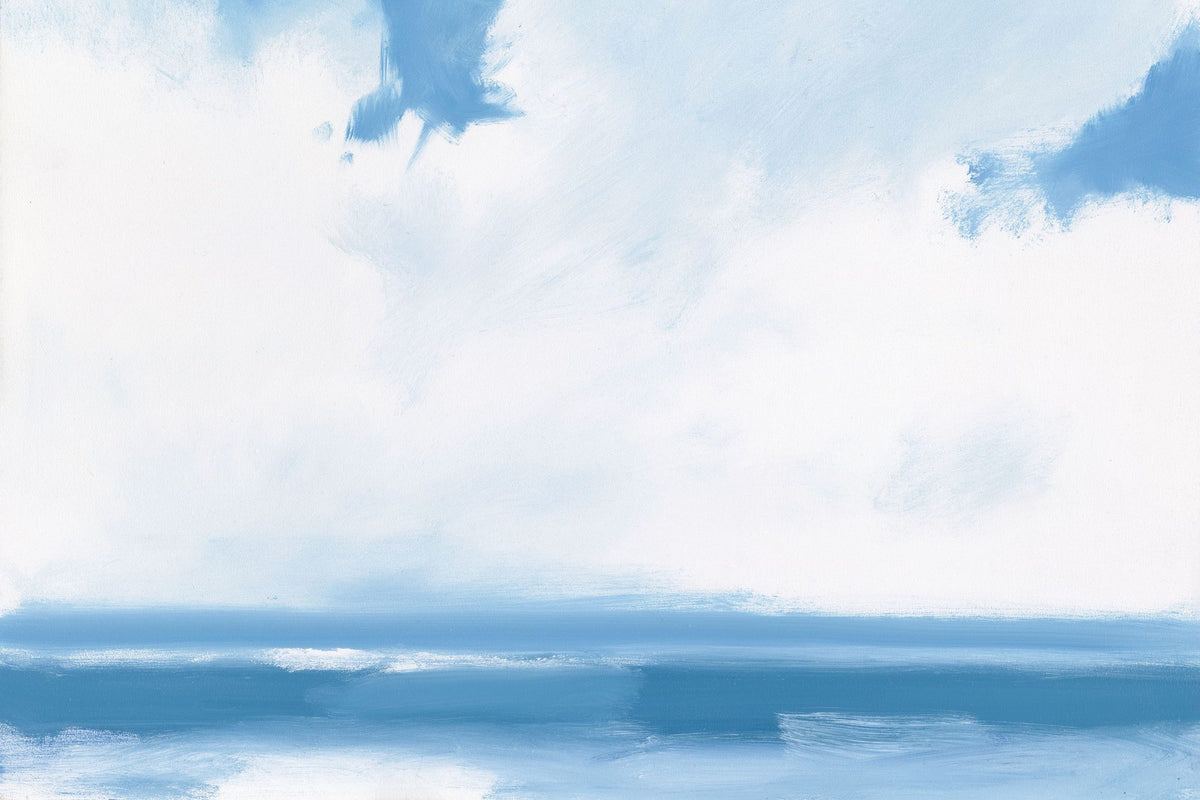 Cloudy Clouds Mural Wallpaper - pure wallpaper artwork