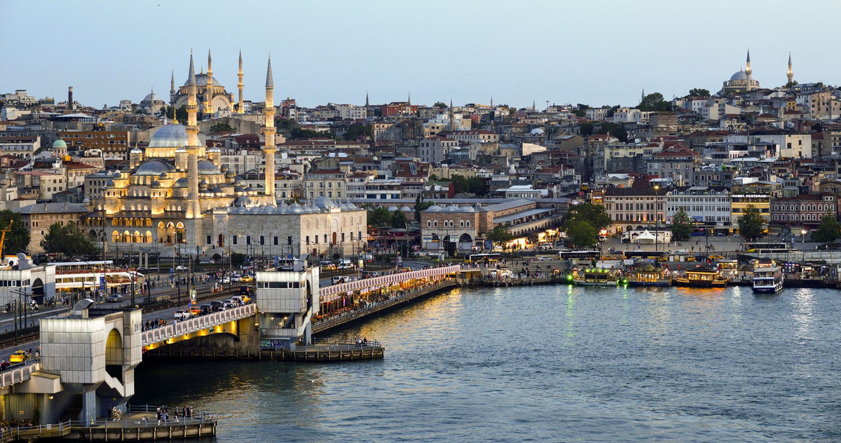 Istanbul Twilight Mural Wallpaper - pure wallpaper artwork
