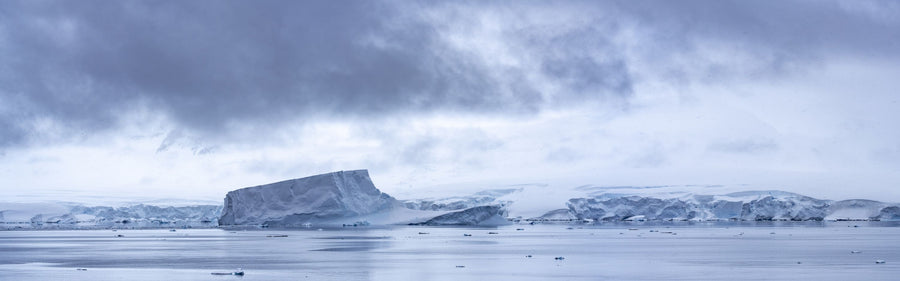 Antarctica Snowstorm Mural Wallpaper