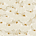 Natural Flow Meadow, Ivory Mural Wallpaper - pure wallpaper artwork