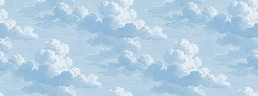 Cloud Wallpaper Mural – Sky Wall Mural – Intaglio Clouds, Summer Sky printable artwork