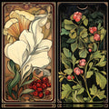 Forest Panels Mural Wallpaper - pure wallpaper artwork