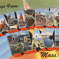Greetings From Salisbury Beach Mural Wallpaper - pure wallpaper artwork