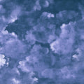 Painted Dreamy Clouds, Purple Mural Wallpaper - pure wallpaper artwork