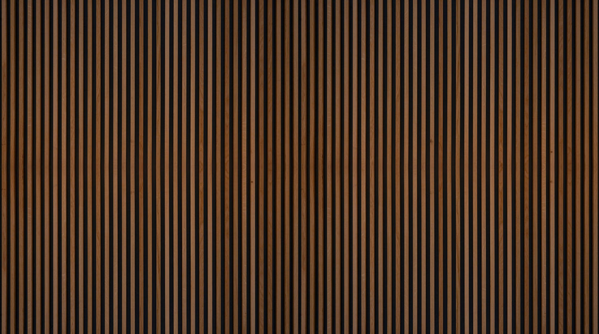 Faux Slatted Wood Panel Mural Wallpaper - pure wallpaper artwork