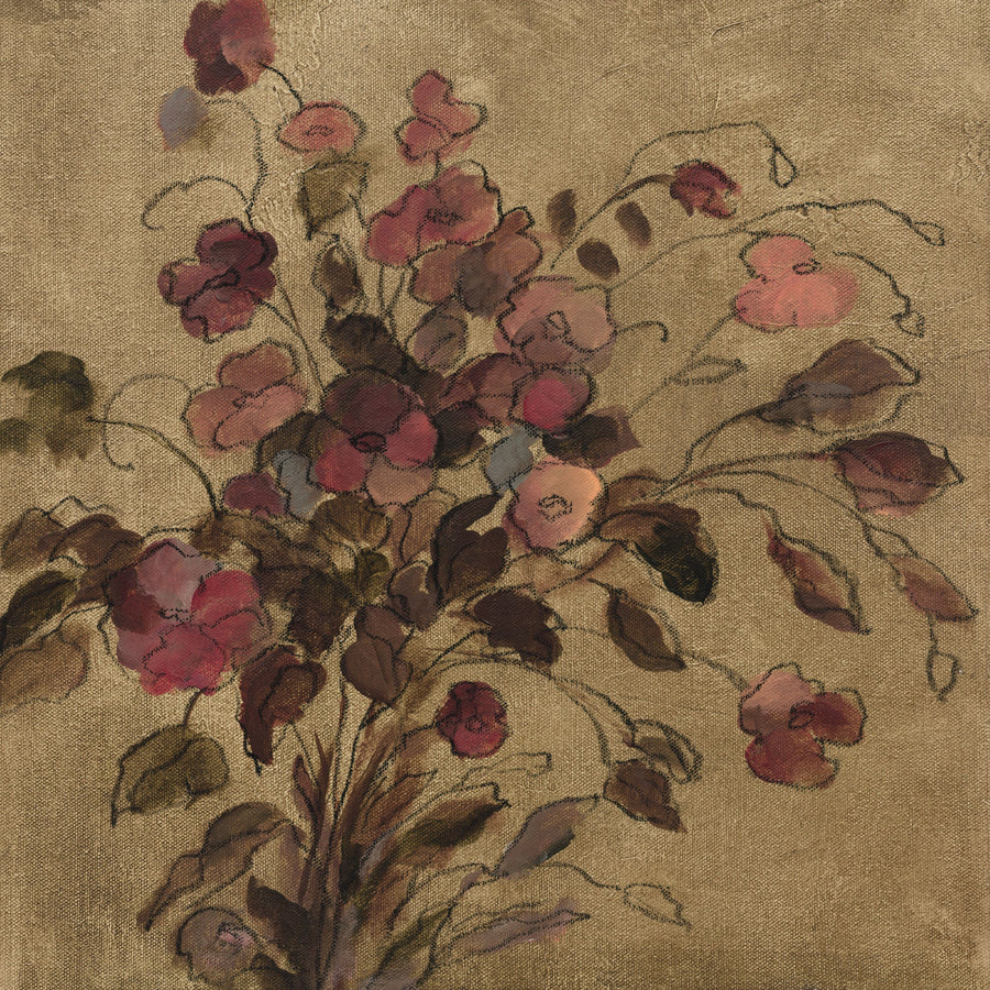 Moody Floral Mural Wallpaper