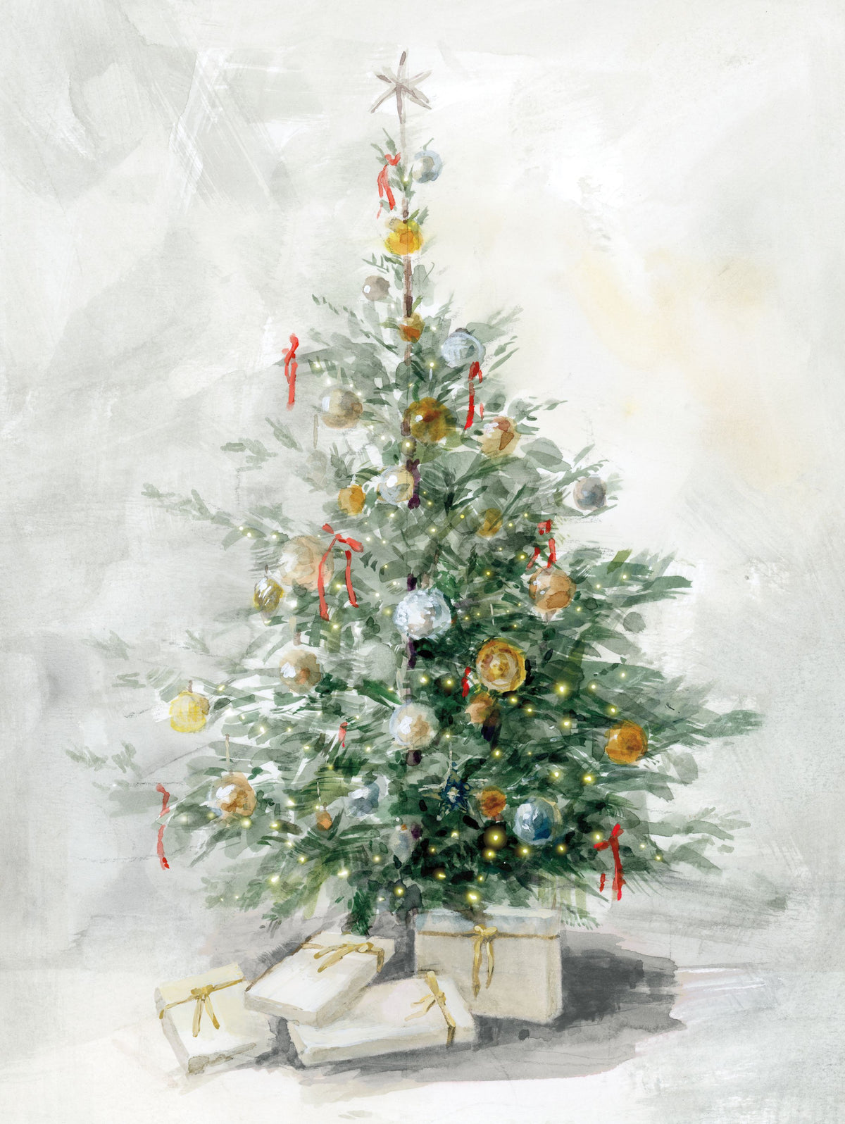 Vintage Holiday I Mural Wallpaper - pure wallpaper artwork
