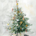 Vintage Holiday I Mural Wallpaper - pure wallpaper artwork
