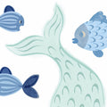 Ocean Magic Swim Mural Wallpaper - pure wallpaper artwork