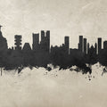 Rio De Janeiro Brazil Skyline Concrete Mural Wallpaper - pure wallpaper artwork