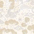 Moonlit Sky, Cream Mural Wallpaper - pure wallpaper artwork