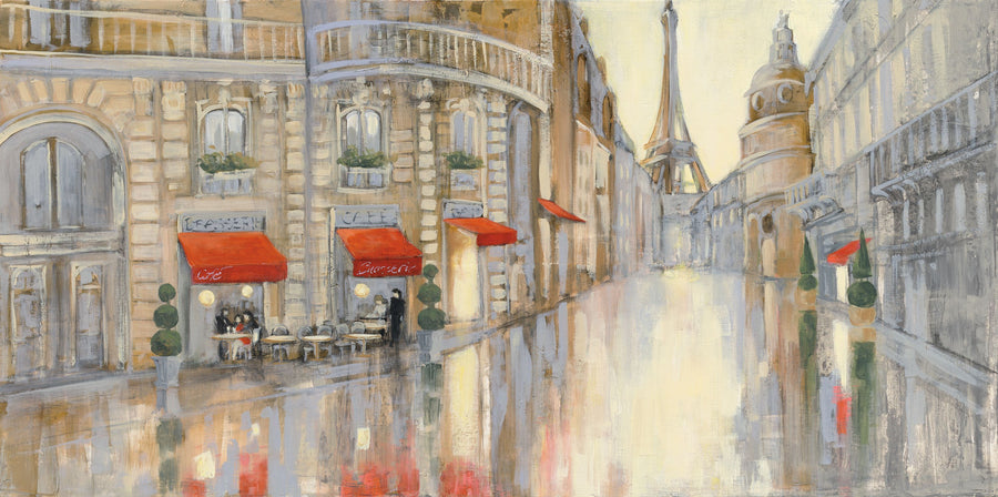 Touring Paris Mural Wallpaper