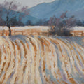 Valley Snowfall Mural Wallpaper - pure wallpaper artwork