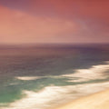 Crimson Coast Mural Wallpaper - pure wallpaper artwork