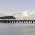 Hanalei Pier Mural Wallpaper - pure wallpaper artwork
