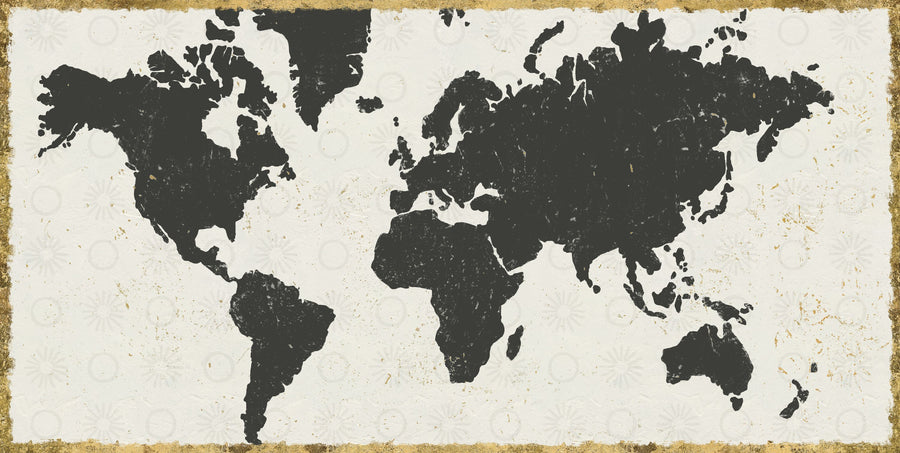 Kami Map I Mural Wallpaper