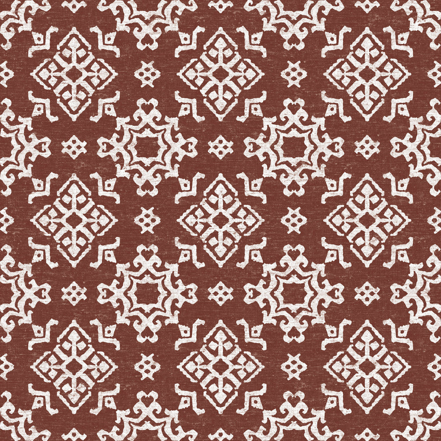 Atlantic Flakes Brown Mural Wallpaper