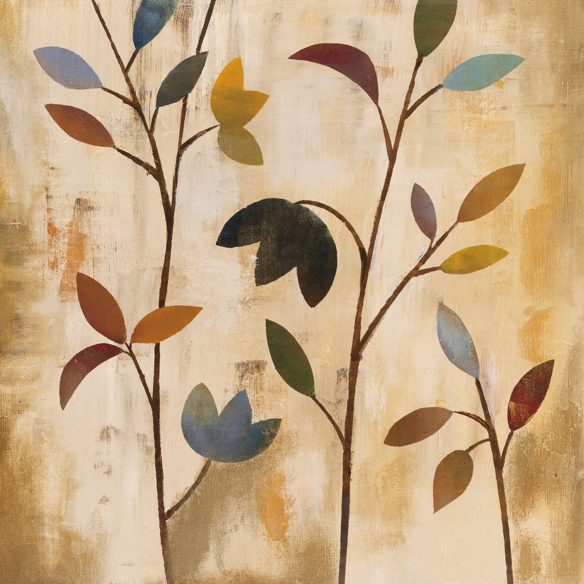 Branches At Sunrise V Mural Wallpaper - pure wallpaper artwork