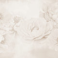 Transcendent Peony, Sepia Mural Wallpaper - pure wallpaper artwork