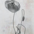 Wonderful Wildflowers I Neutral Mural Wallpaper - pure wallpaper artwork