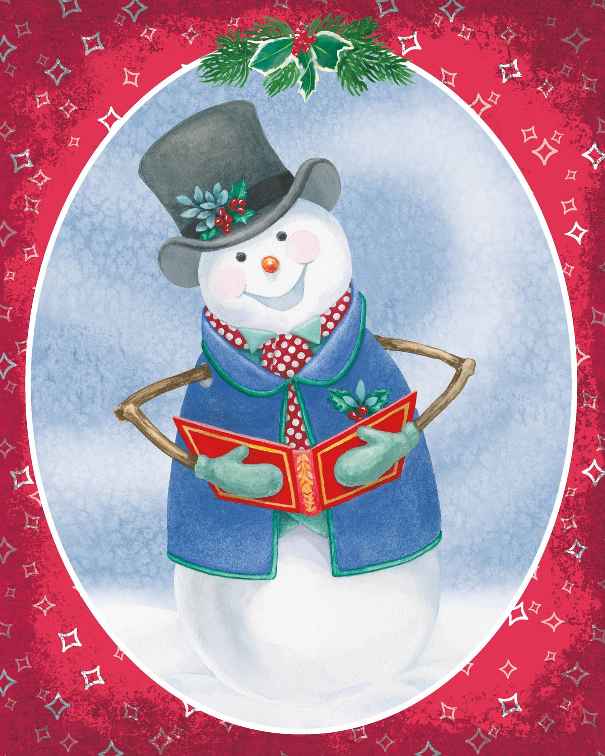 Main Street Christmas V Mural Wallpaper - pure wallpaper artwork
