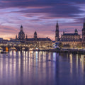 Twilight Skyline Mural Wallpaper - pure wallpaper artwork