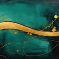 The Golden Highway Mural Wallpaper - pure wallpaper artwork