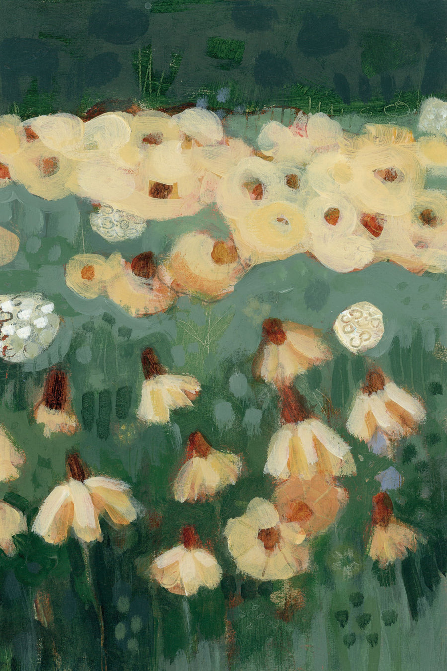 Wildflowers III Mural Wallpaper