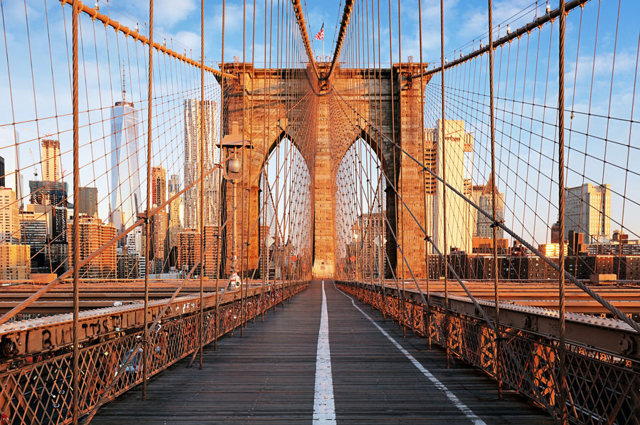 Brooklyn Bridge Mural Wallpaper