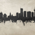 Essen Germany Skyline Concrete Mural Wallpaper - pure wallpaper artwork