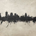 Quebec Canada Skyline Concrete Mural Wallpaper - pure wallpaper artwork